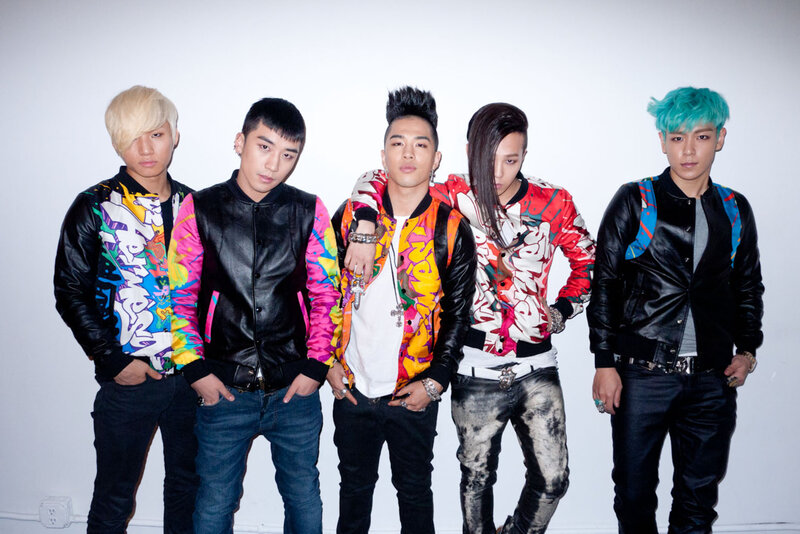 Five Men in Colorful Jackets