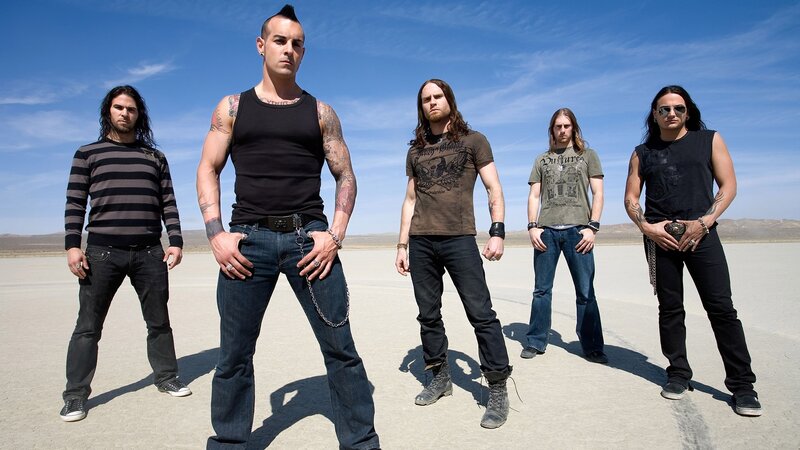 Five Men in Desert