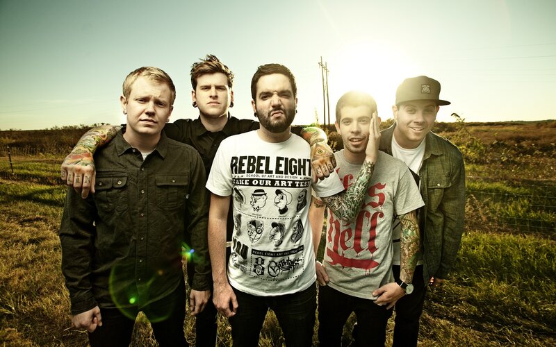 Five Men in Field — Green, Outdoor