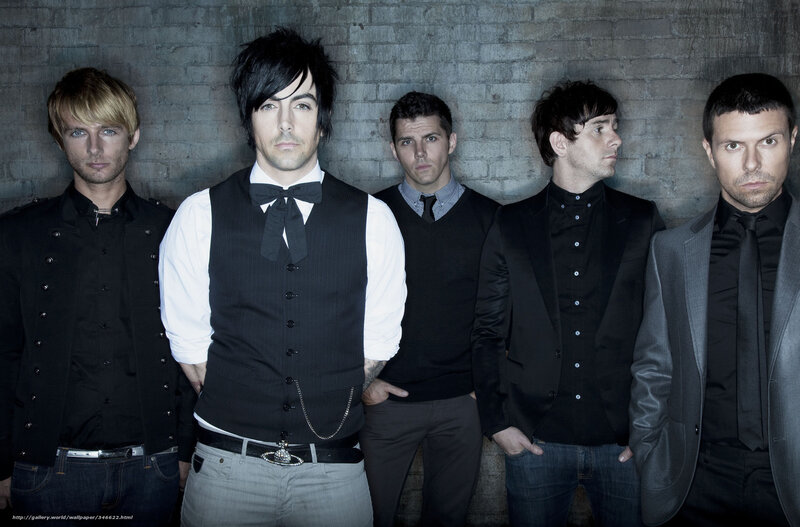 Five Men in Formal Wear — Black
