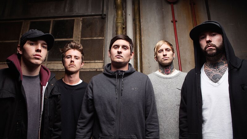 Five Men in Hoodies