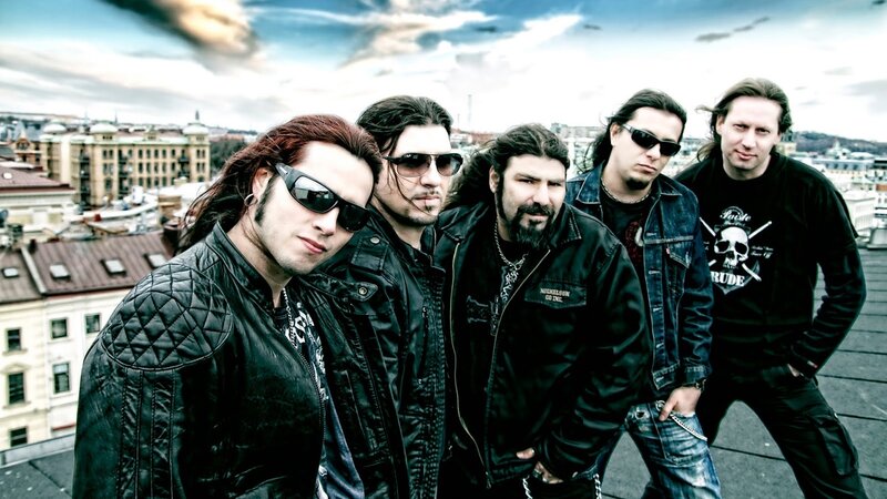 Five Men in Leather Jackets — Black, Dramatic, Afternoon
