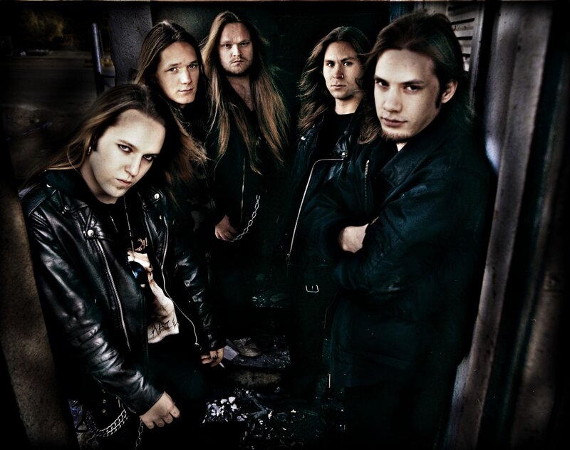 Five Men in Leather Jackets — Black, Serious