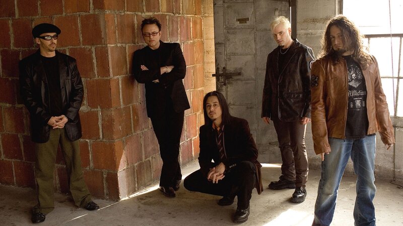 Five Men in Leather Jackets — Brown