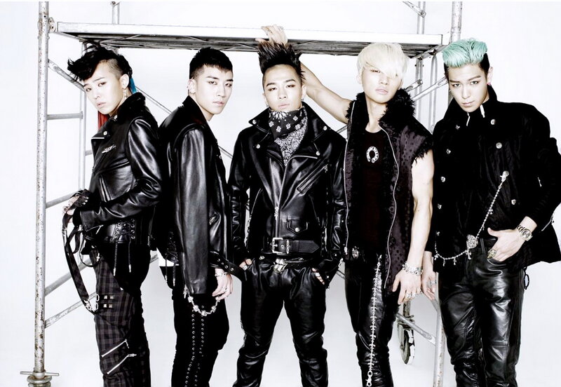 Five Men in Leather Outfits