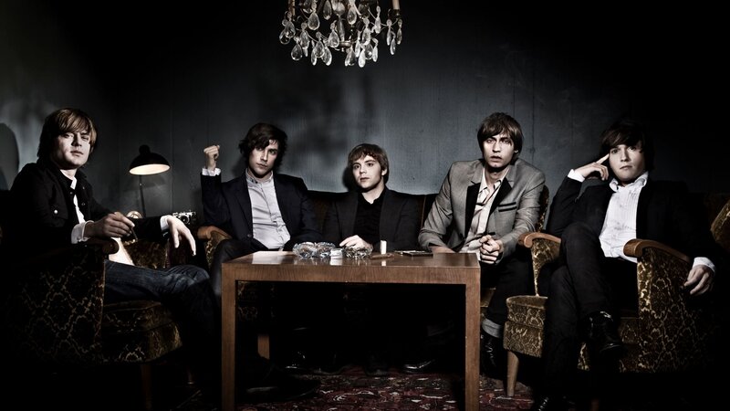 Five Men in Suits — Black, Dramatic, Night