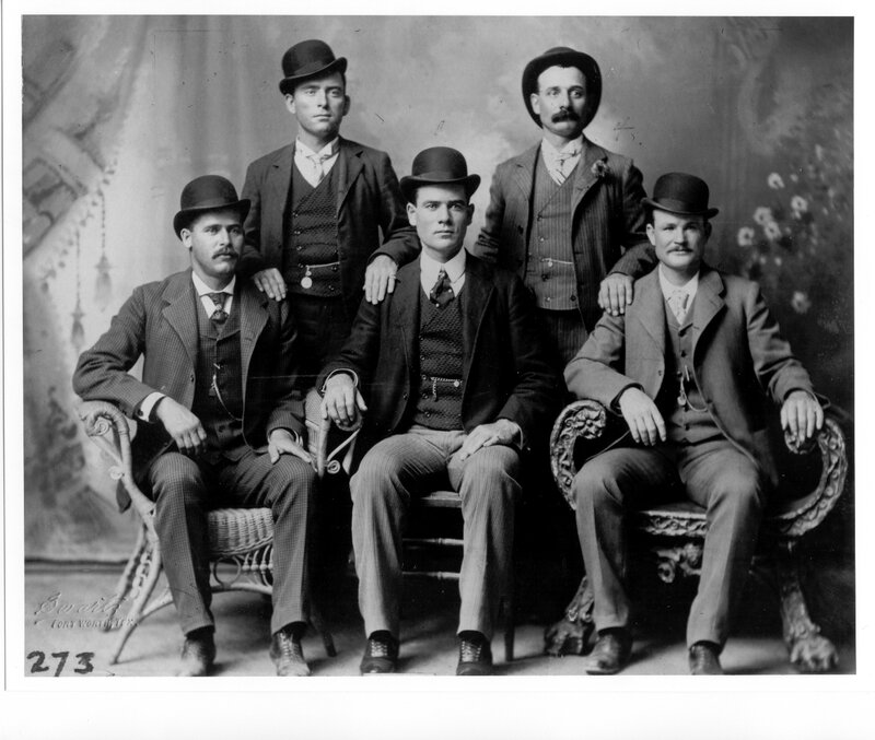 Five Men in Suits — Black, Formal