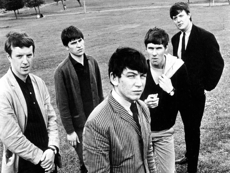 Five Men in Suits — Black, Serious, Afternoon, Photograph
