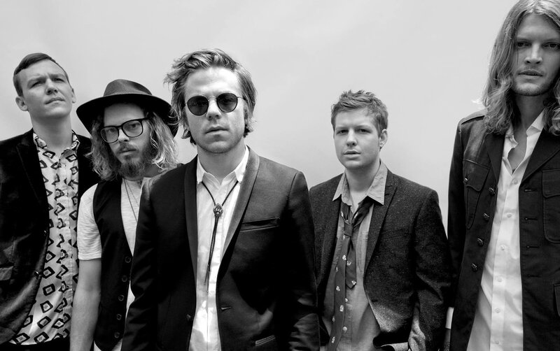 Five Men in Suits — Black, Serious, Photograph, Sunglasses