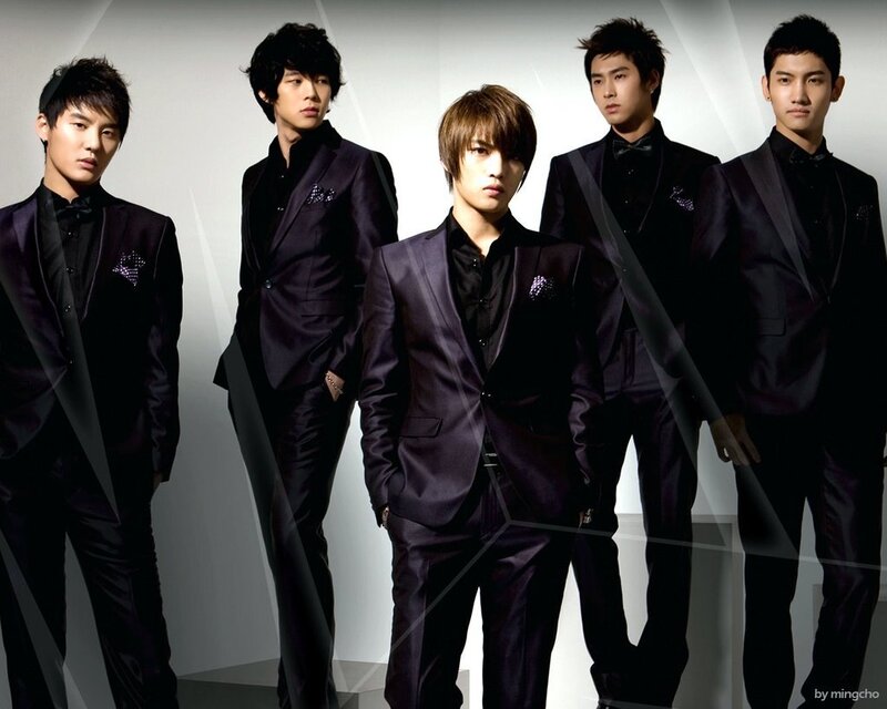 Five Men in Suits — Black