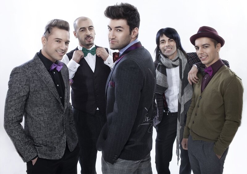 Five Men in Suits — Gray