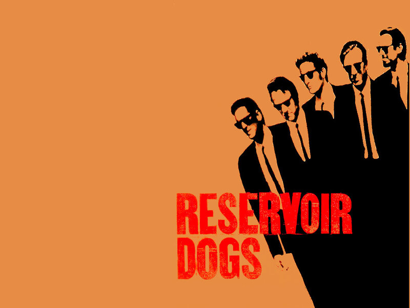 Five Men in Suits — Orange