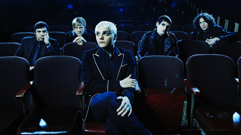Five Men in Theater Seats