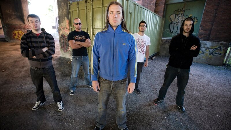 Five Men in Urban Setting
