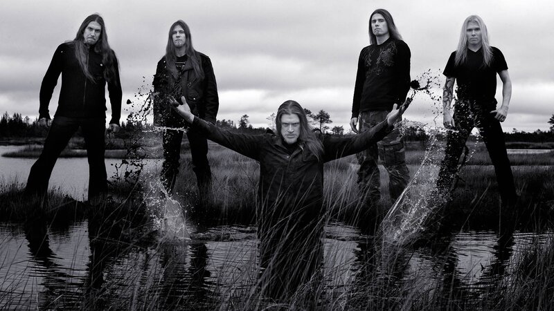 Five Men in Water — Black