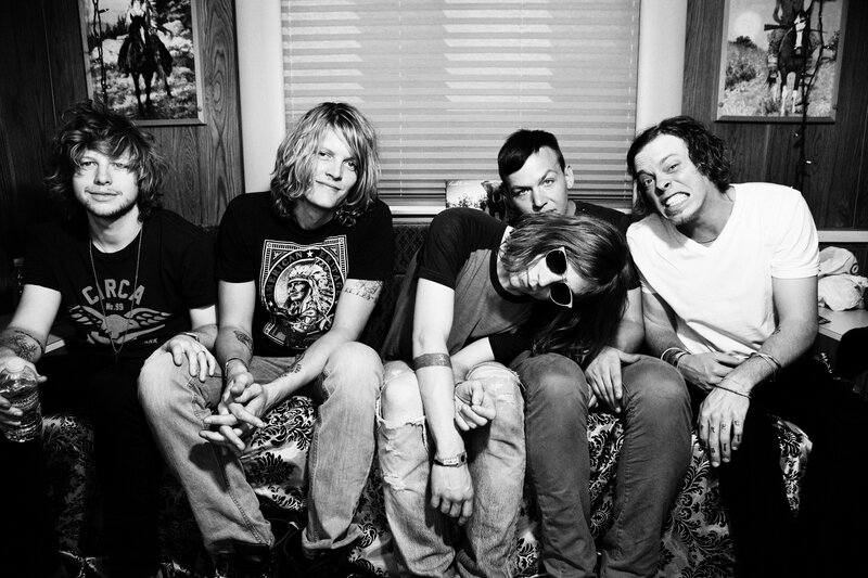 Five Men on a Couch — Black, Casual