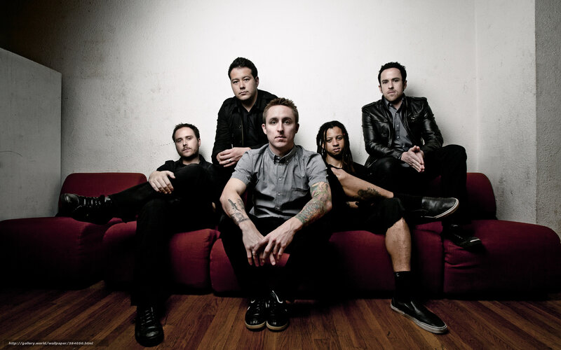 Five Men on a Couch — Red, Serious