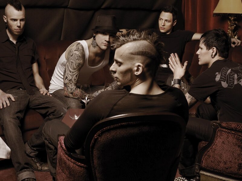 Five Men on Couch