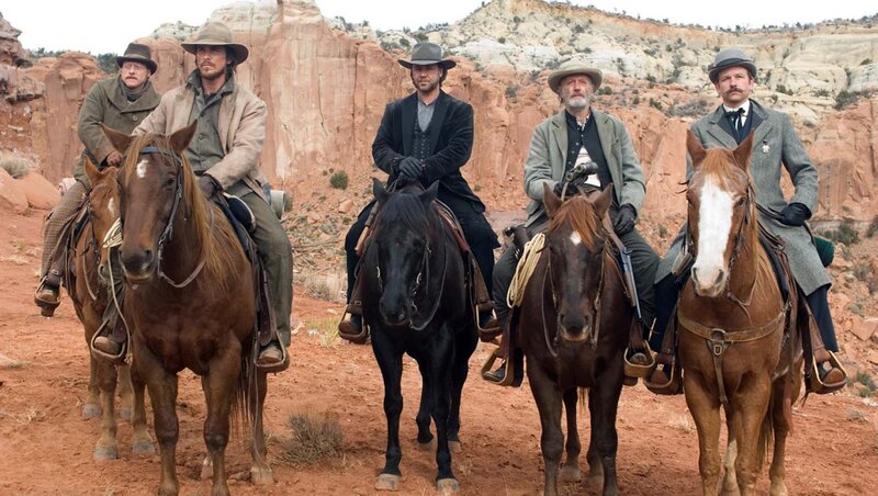 Five Men on Horses