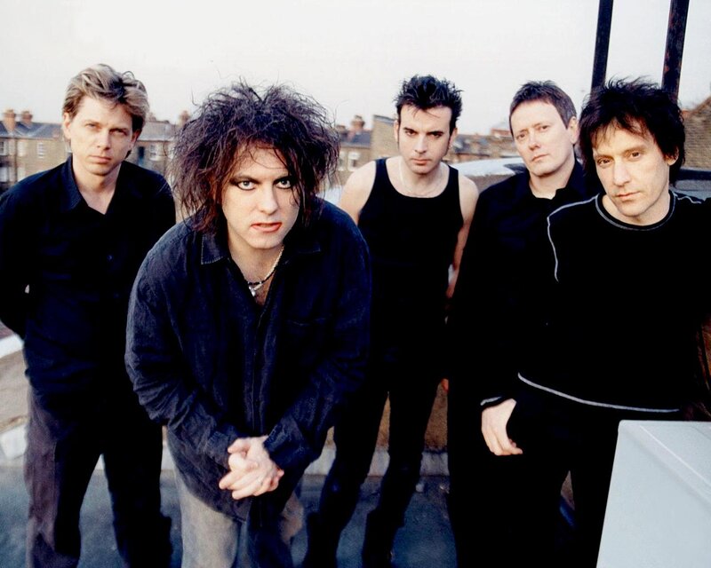 Five Men on Rooftop — Black, Serious