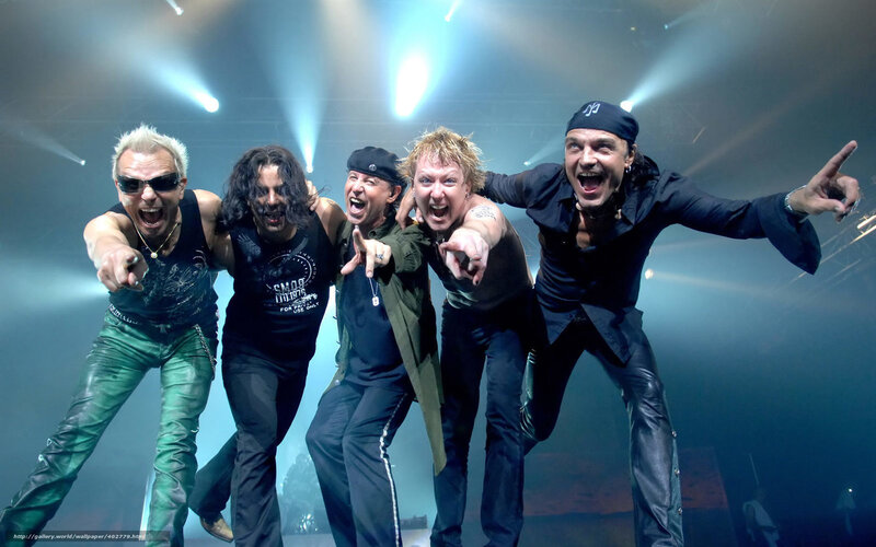 Five Men on Stage — Black