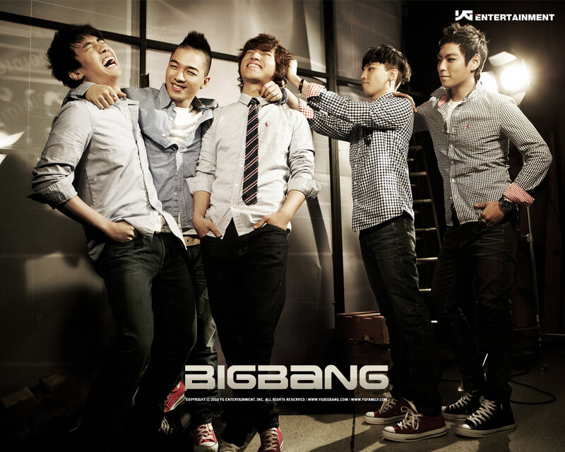 Five Men Posing Together — Black, Playful