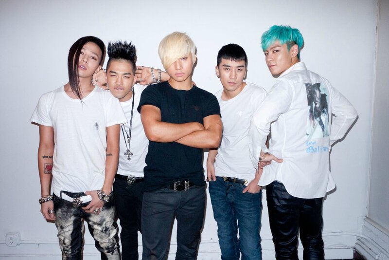 Five Men Posing Together — White
