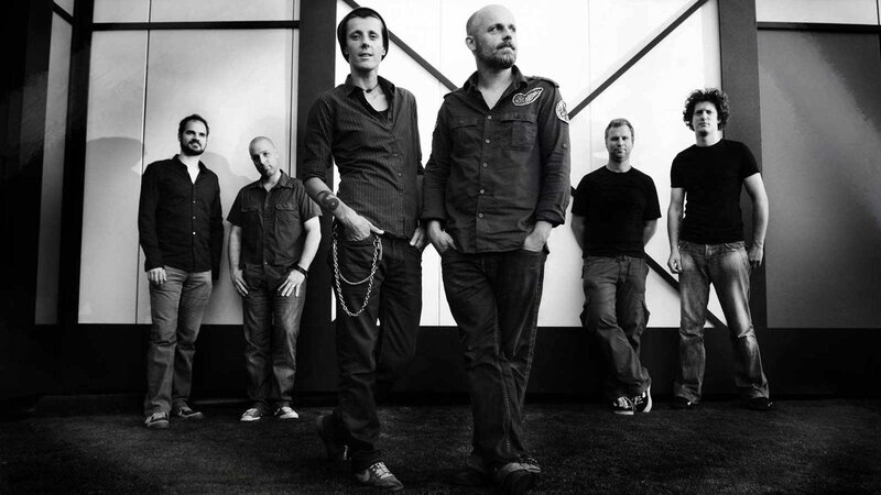 Five Men Standing — Black, Serious, Photograph, Clothing