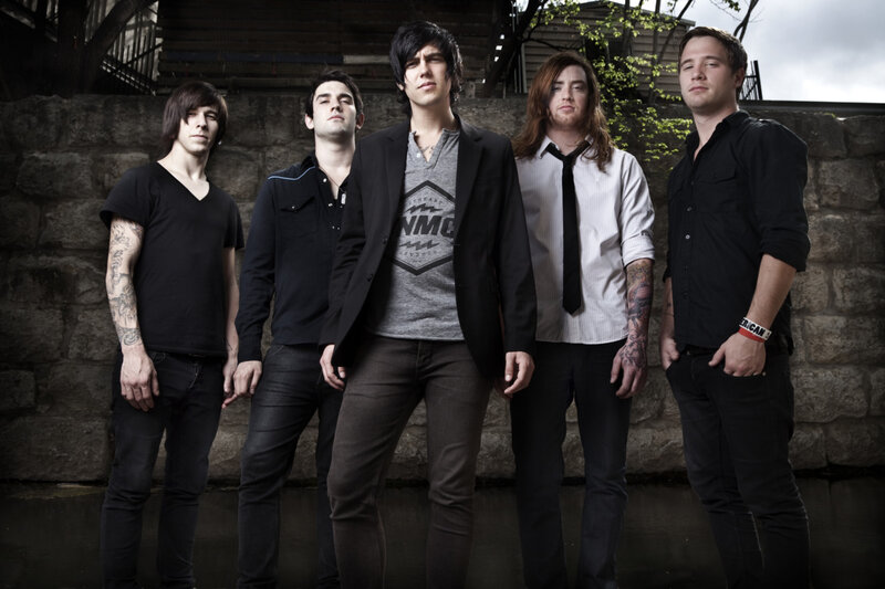 Five Men Standing — Black