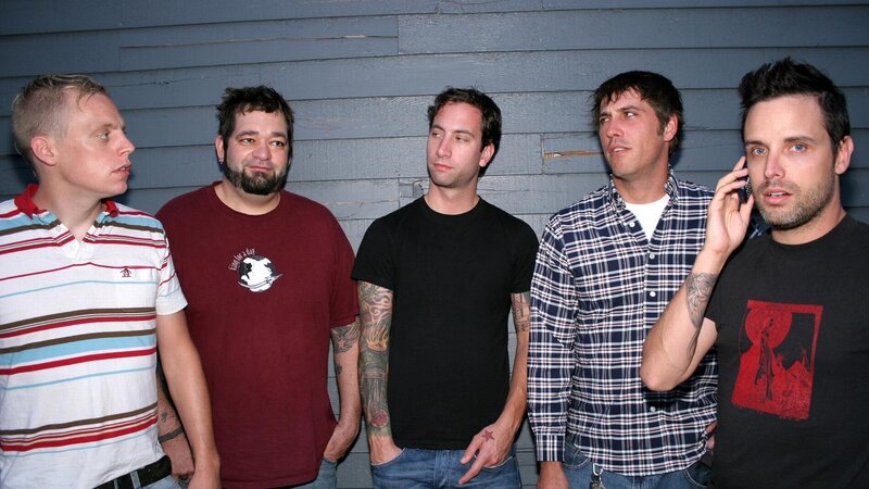 Five Men Standing — Blue, Neutral