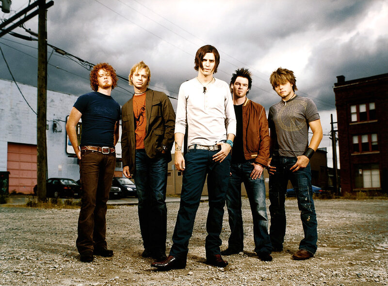 Five Men Standing — Gray