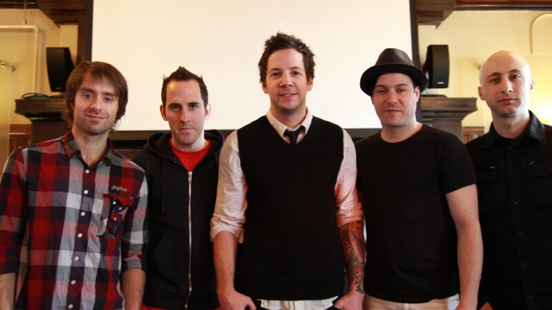 Five Men Standing Together — Black, Neutral