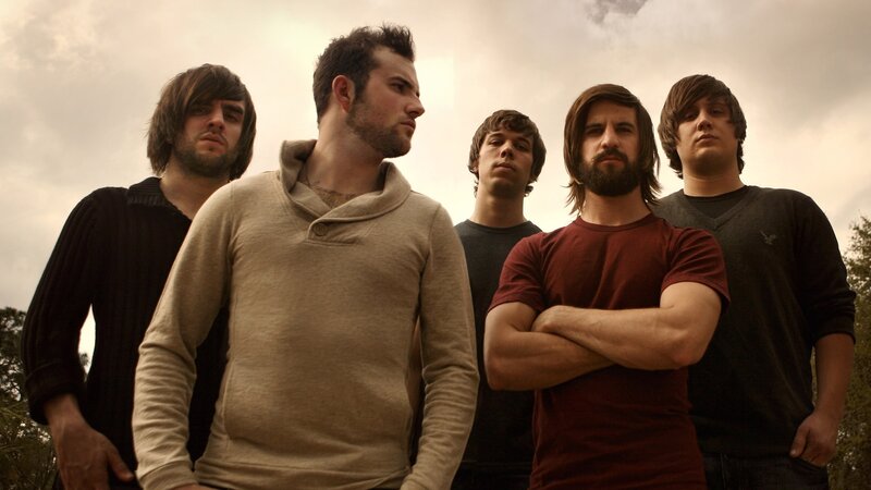 Five Men Standing Together — Brown