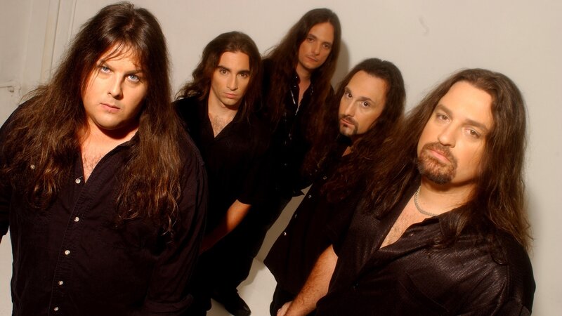 Five Men with Long Hair — Black