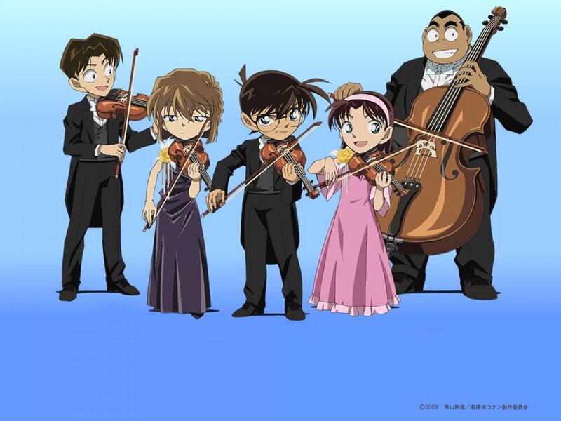 Five Musicians in Formal Wear