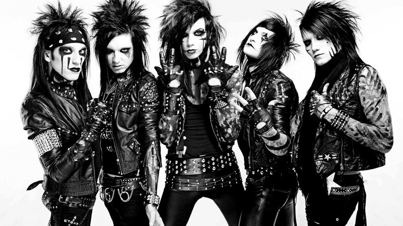 Five Musicians in Leather