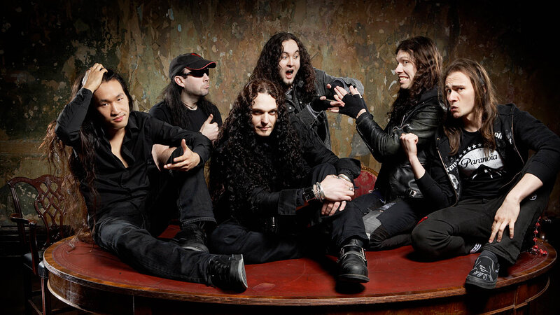Five Musicians on Table — Black