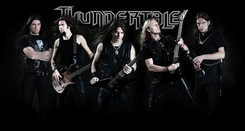 Five Musicians Posing — Black, Dramatic