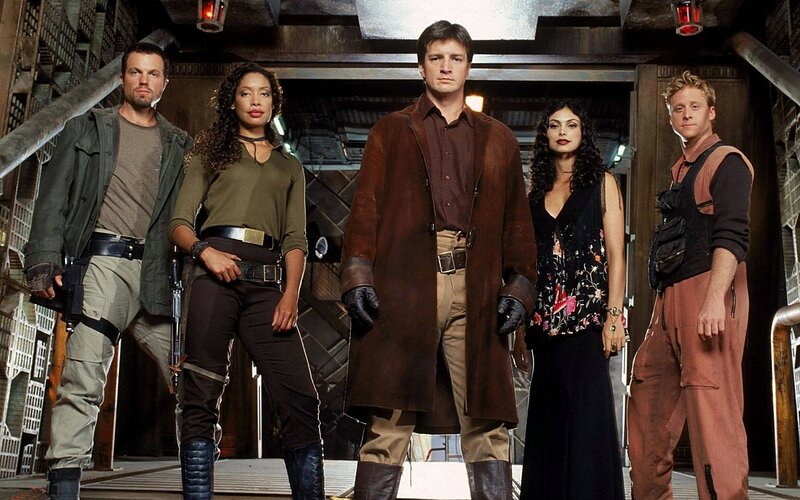 Five People in Futuristic Gear — Brown