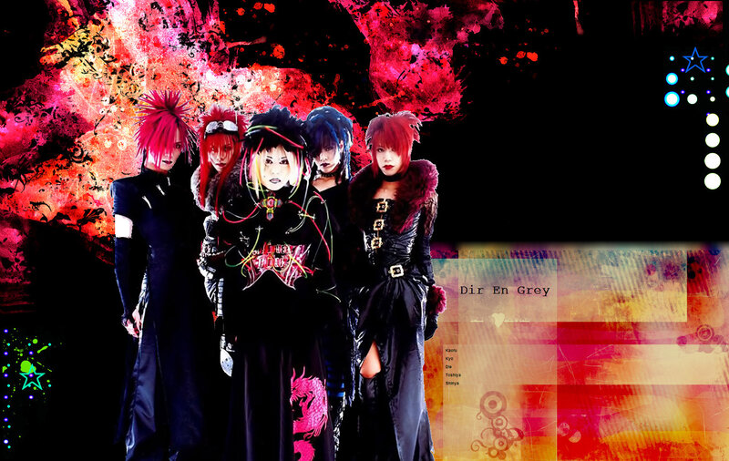 Five People in Gothic Outfits