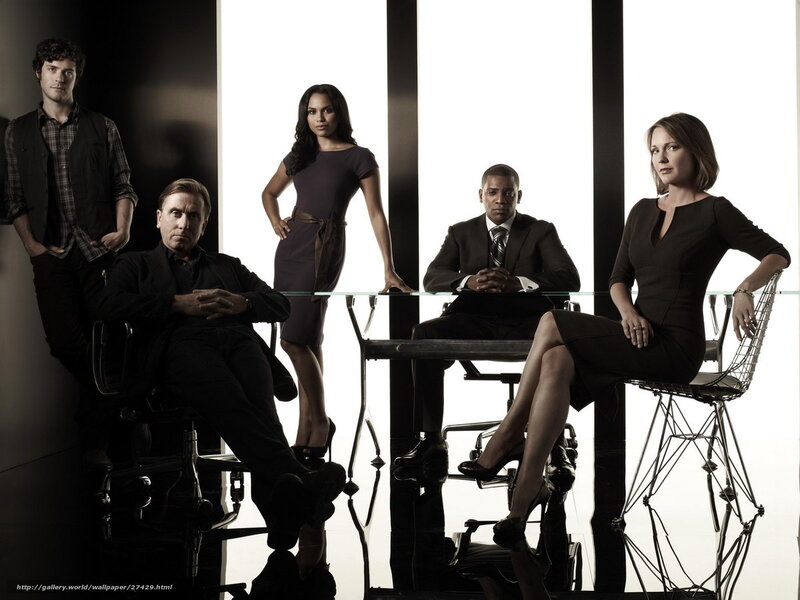 Five People in Suits — Black, Serious, Photograph