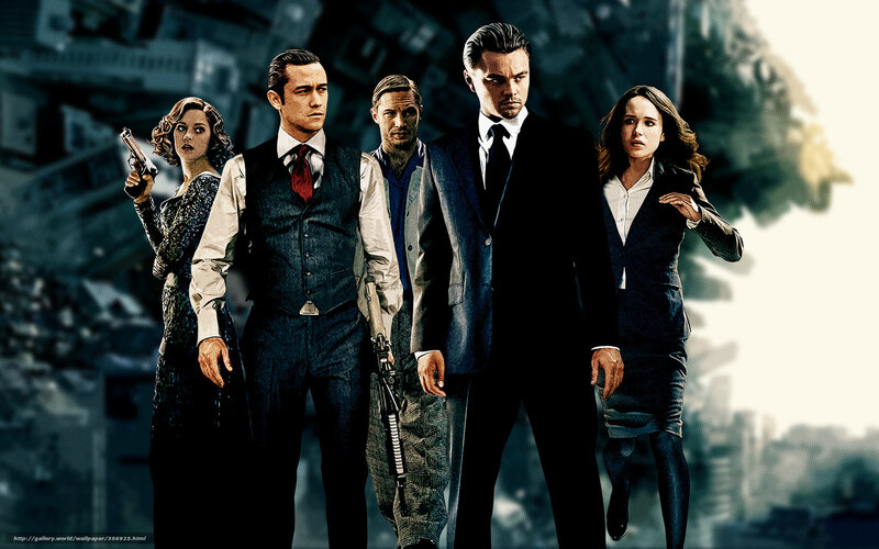Five People in Suits — Blue