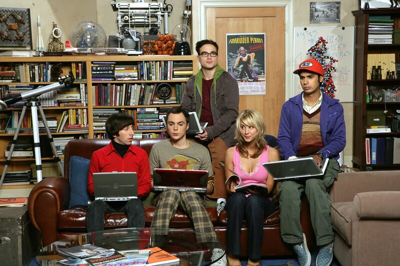 Five People on a Couch — Brown, Casual