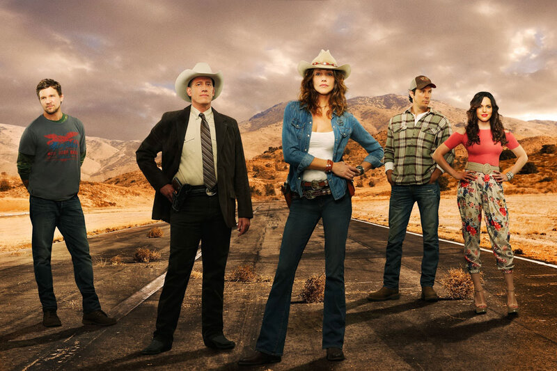 Five People on a Road