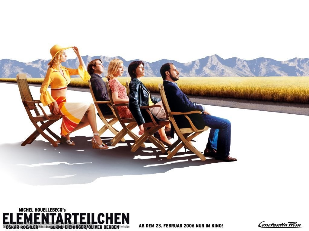 Five people on director's chairs