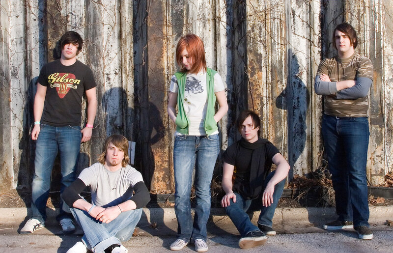 Five People Posing — Blue, Neutral