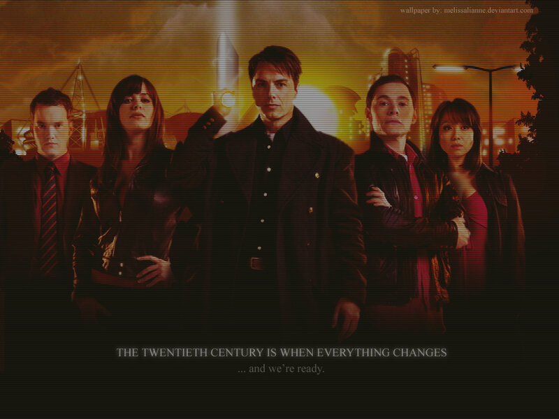 Five People Standing