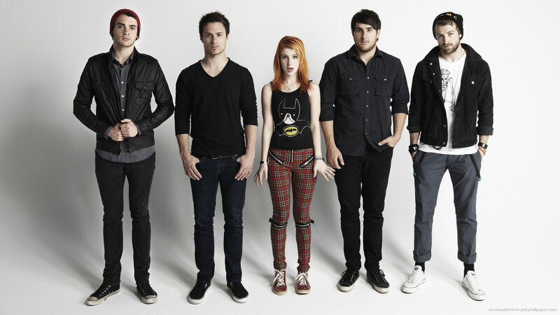 Five People Standing — White