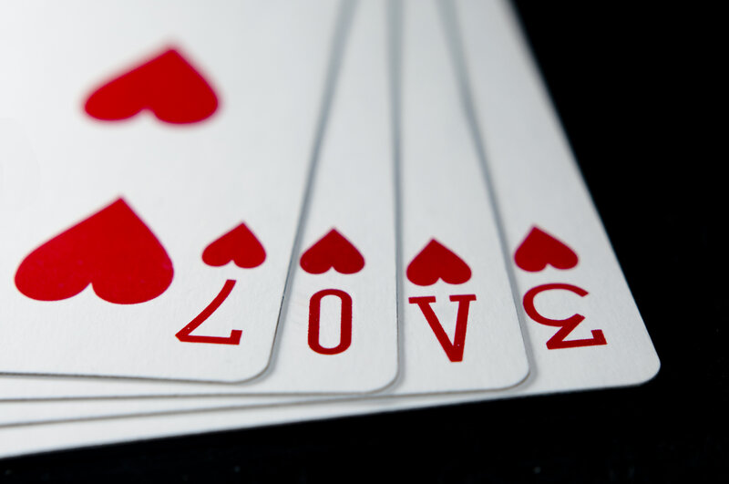 Five Playing Cards