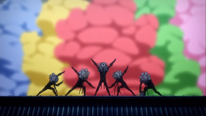 Five Robotic Figures